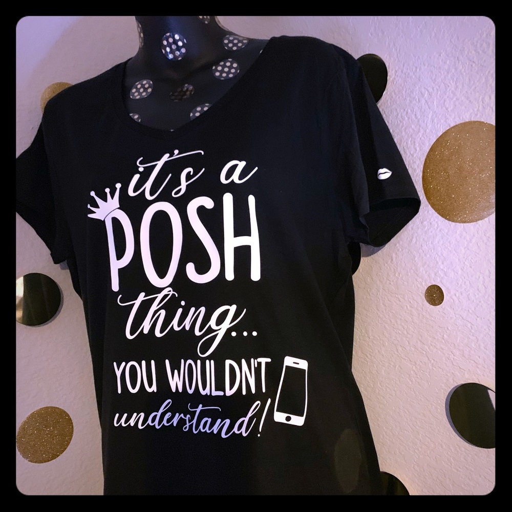 Posh Swag Tee Black XXL New